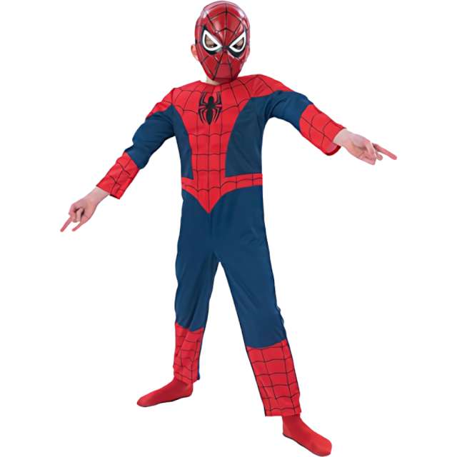 Strój dla dzieci "Spiderman Deluxe", Rubies, rozm. 120/28 cm