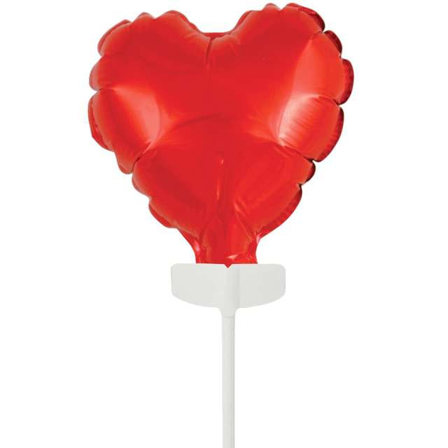 Balon foliowy "Serce", czerwony, GoDan, 3", HRT