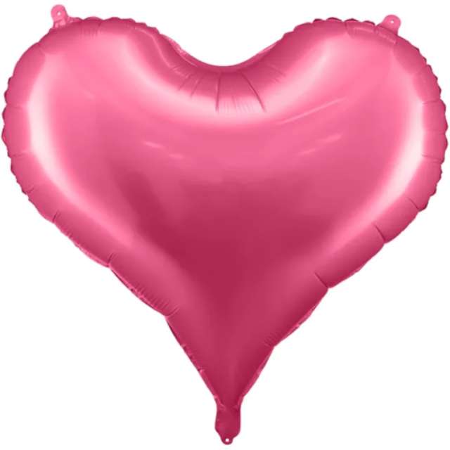 Balon foliowy Serce Satynowe różowy PartyDeco 29 HRT