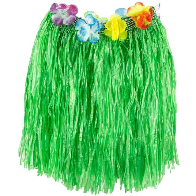 Spódnica Hawajska zielona PartyPal 40 cm