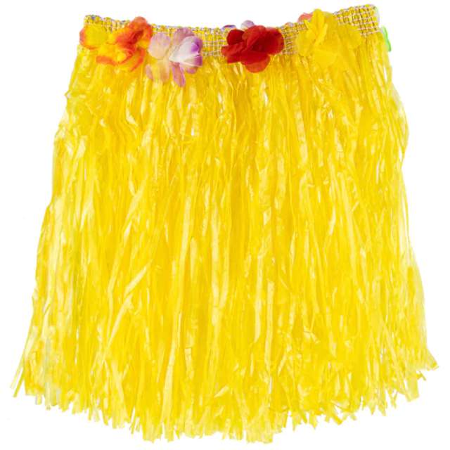 Spódnica Hawajska żółta PartyPal 40 cm