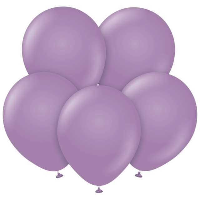 Balony Beauty and Charm - pastelowe lawendowy ciemny Godan 12 10 szt