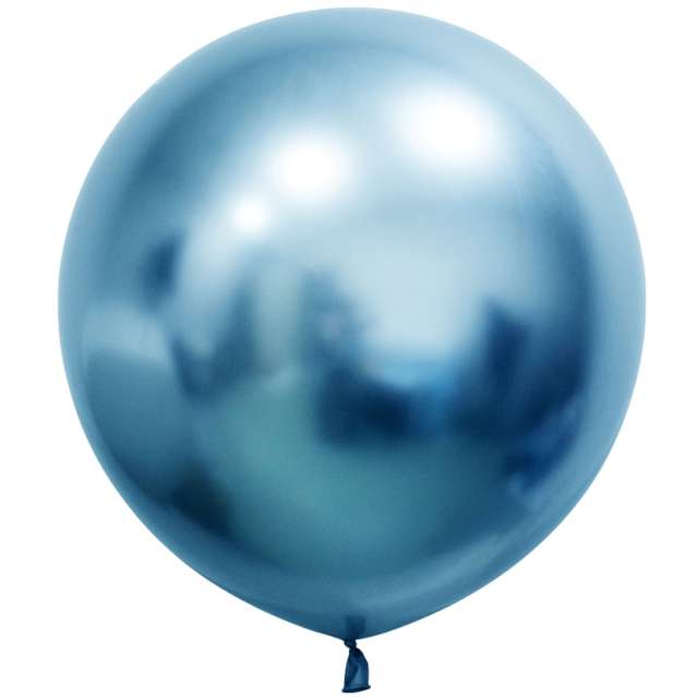 Balony Beauty and Charm - platynowe niebieskie jasne Godan 24 2 szt