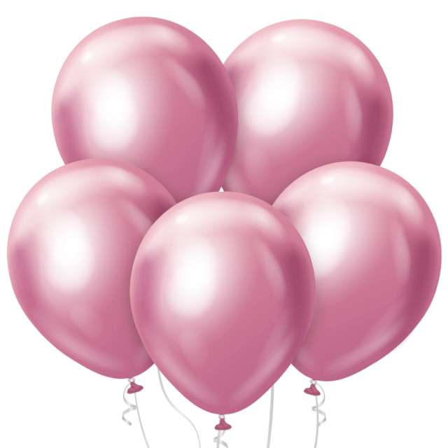 Balony Beauty and Charm - platynowe różowe jasne Godan 12 50 szt.