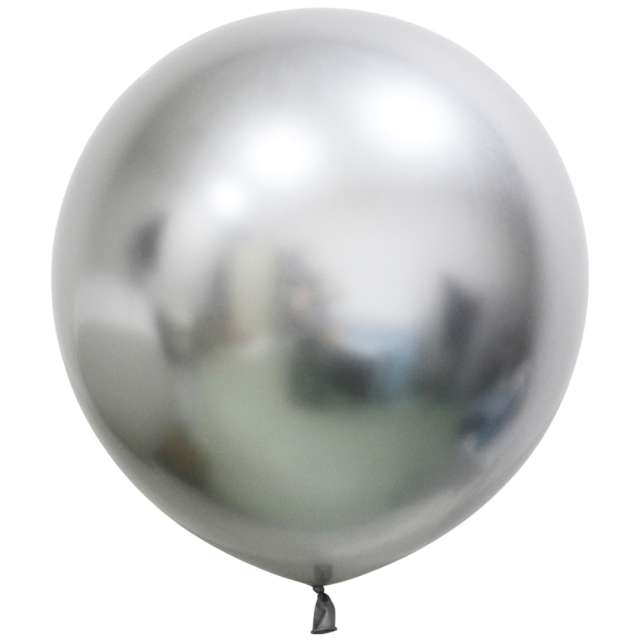 Balony Beauty and Charm - platynowe srebrne Godan 24 2 szt