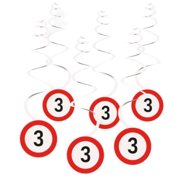 _xx_6 Deco Swirls to personalize with numbers Construction Part