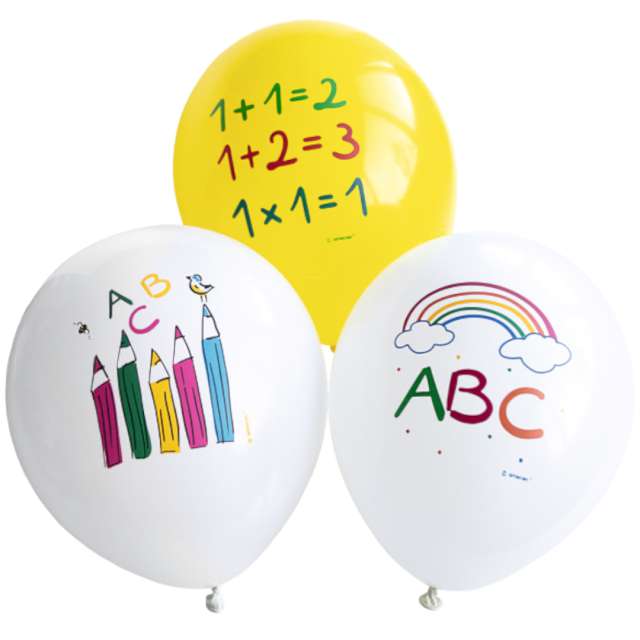 _xx_6 Latex Balloons School Start 275 cm/ 1-1