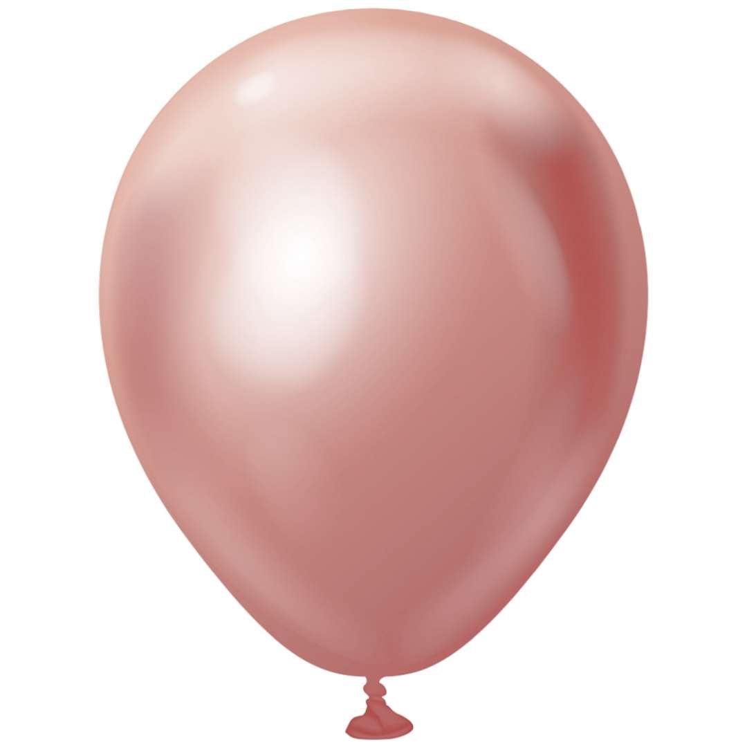 Balony Beauty and Charm - platynowe czerwone jasne Godan 5 20 szt