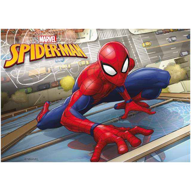 Dekoracja tortu - opłatek Spider-Man 148 x 21 cm Dekora