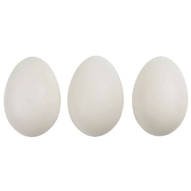 Jajka plastikowe Naturalne Titanum 6 cm 10 szt