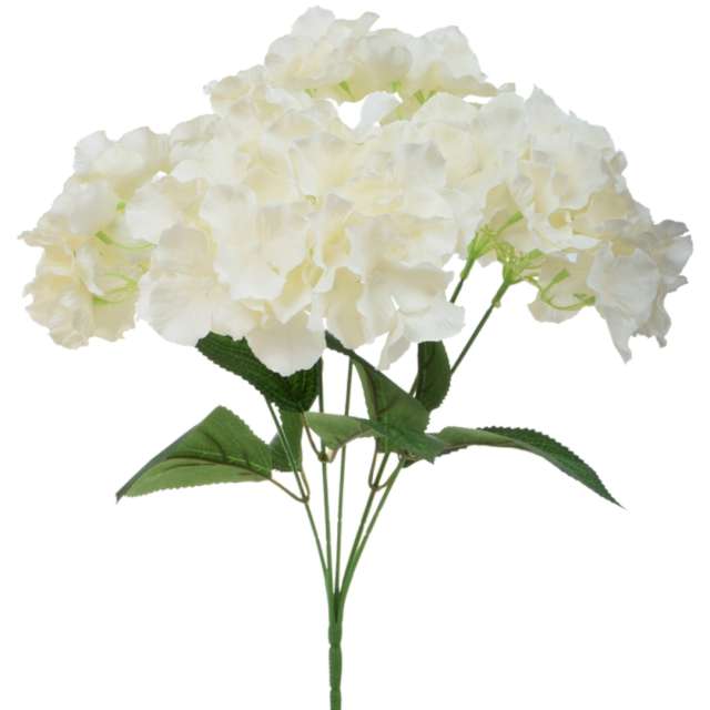 Sztuczny kwiat Bukiet - Hortensja kremowa BOMM 45 cm