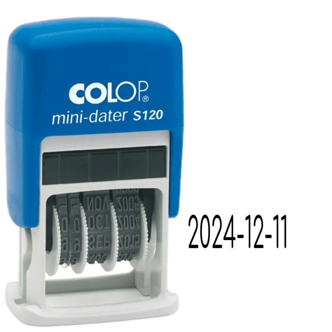 Datownik Mini S120 ISO Colop 19x4 mm