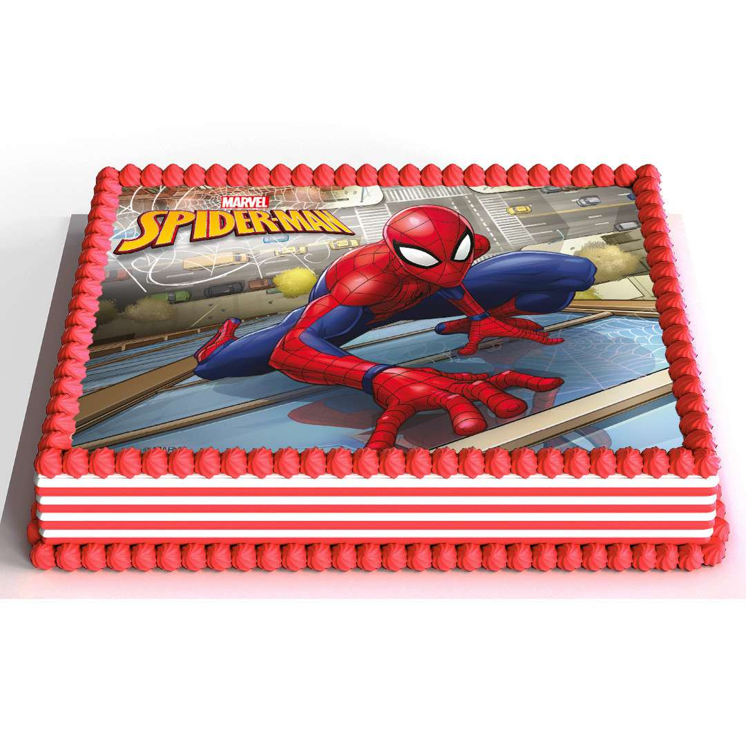 Dekoracja tortu - opłatek Spider-Man 148 x 21 cm Dekora