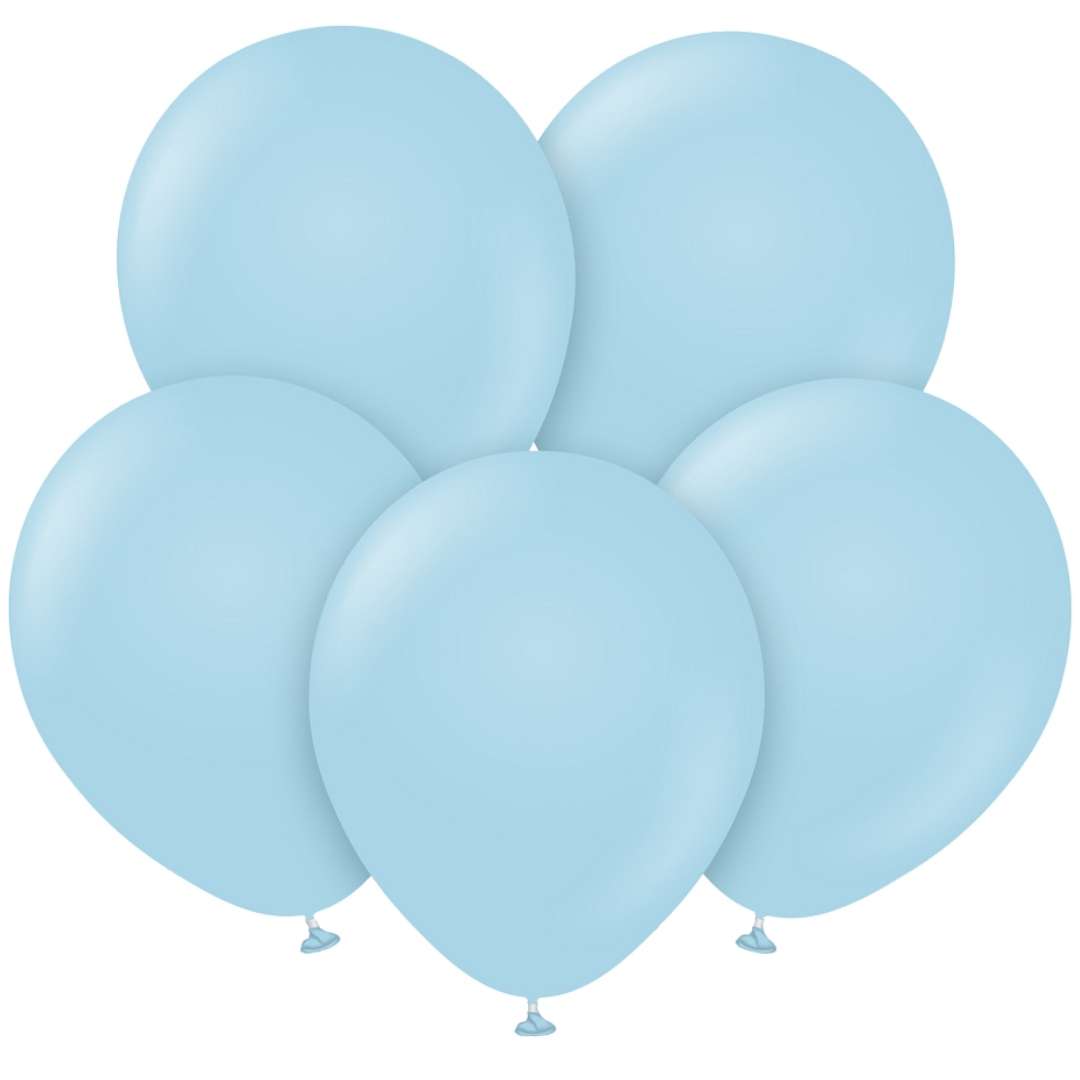 Balony Beauty and Charm - makaronowe niebieski Godan 18 5 szt