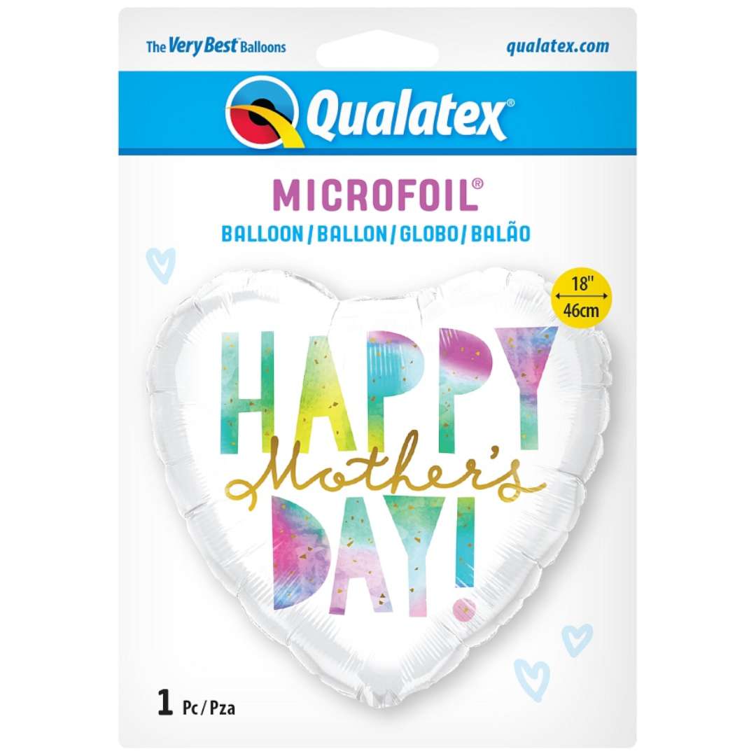 Balon foliowy Happy Mothers day! Qualatex 18 HRT