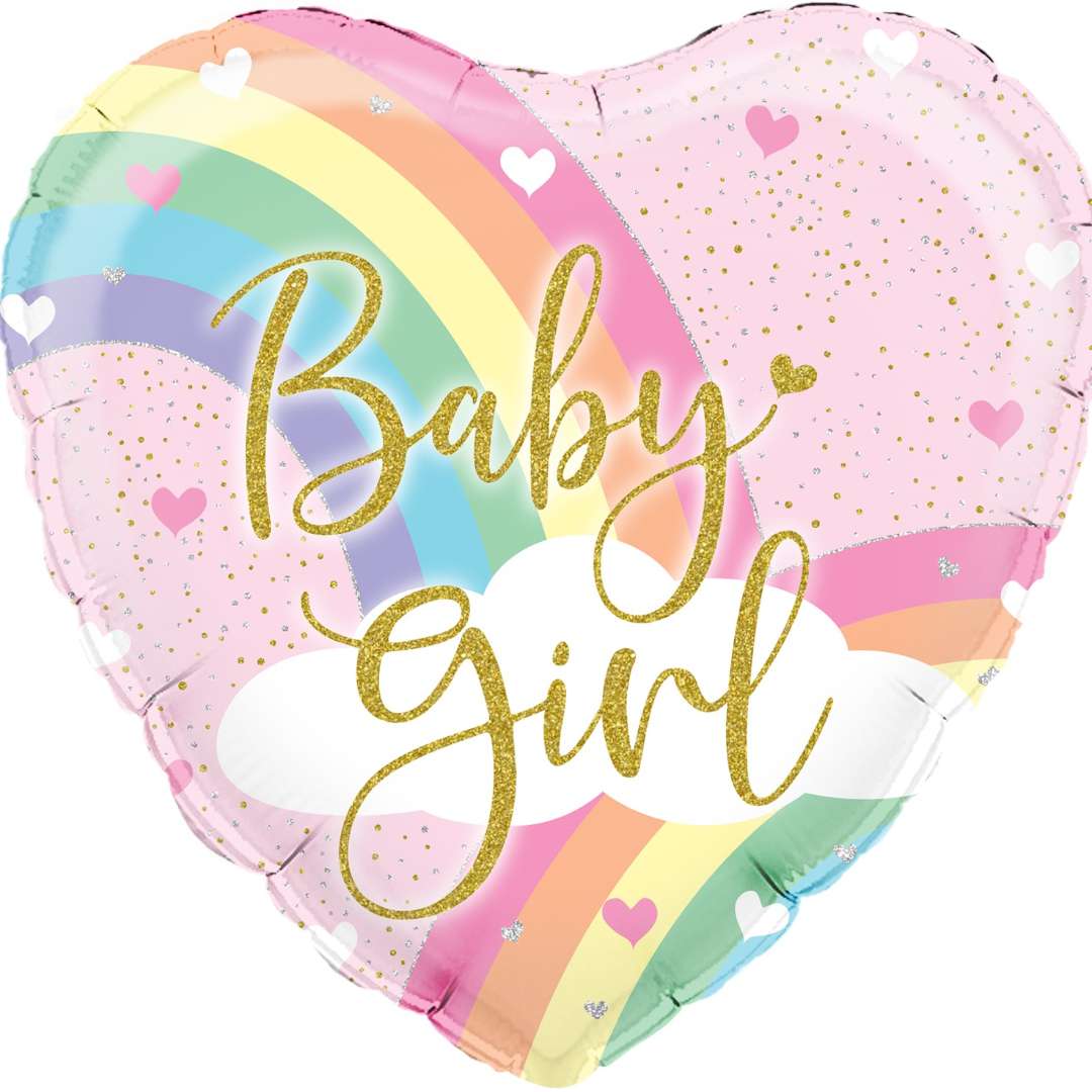 Balon foliowy Baby Shower Girl Oaktree 18  HRT