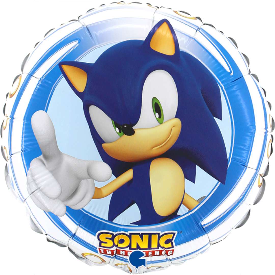 Balon foliowy Sonic The Hedgehog Grabo 18 RND