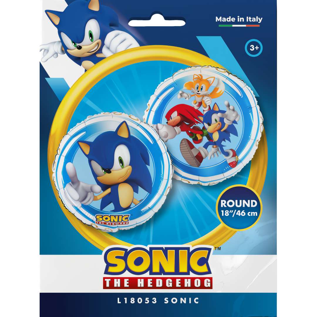 Balon foliowy Sonic The Hedgehog Grabo 18 RND