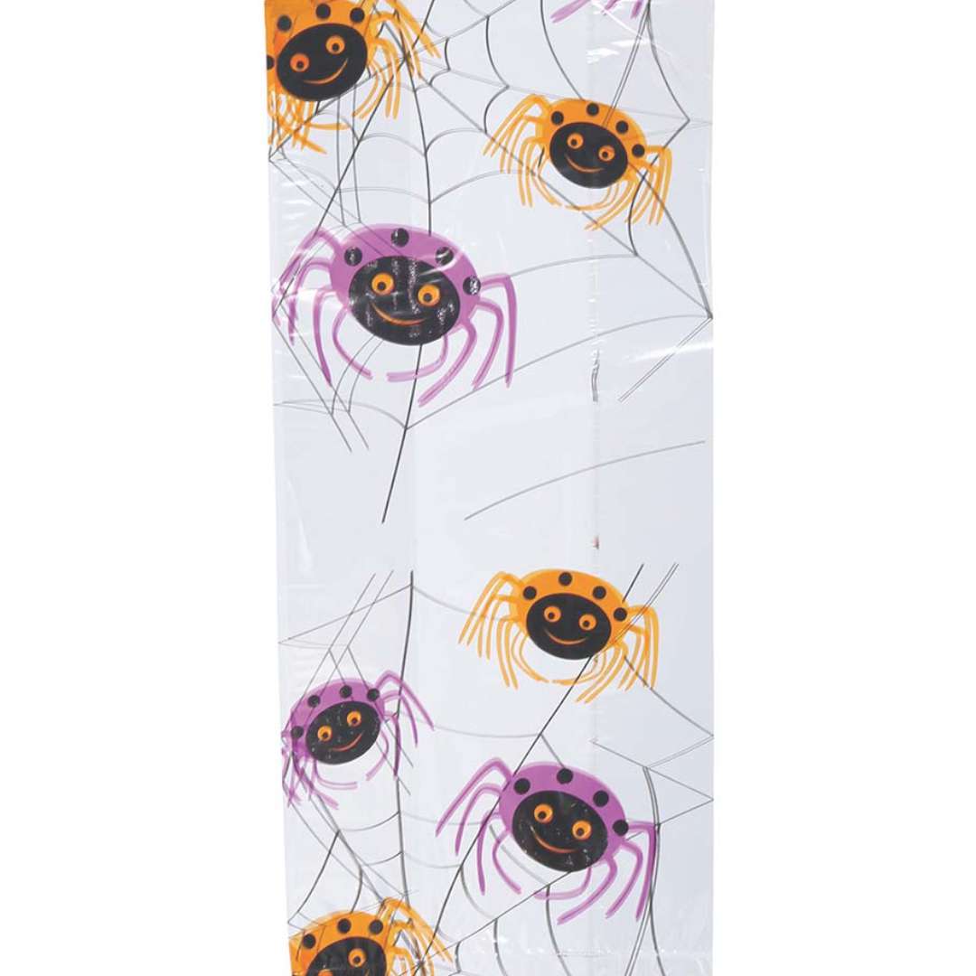 _xx_PACK 20 CANDY BAGS 28X13 CM SPIDERS