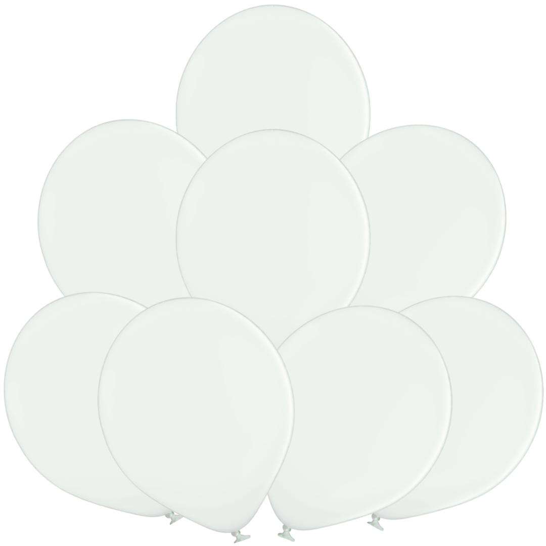 Balony B85 - Pastel biały Belbal 105 8 szt