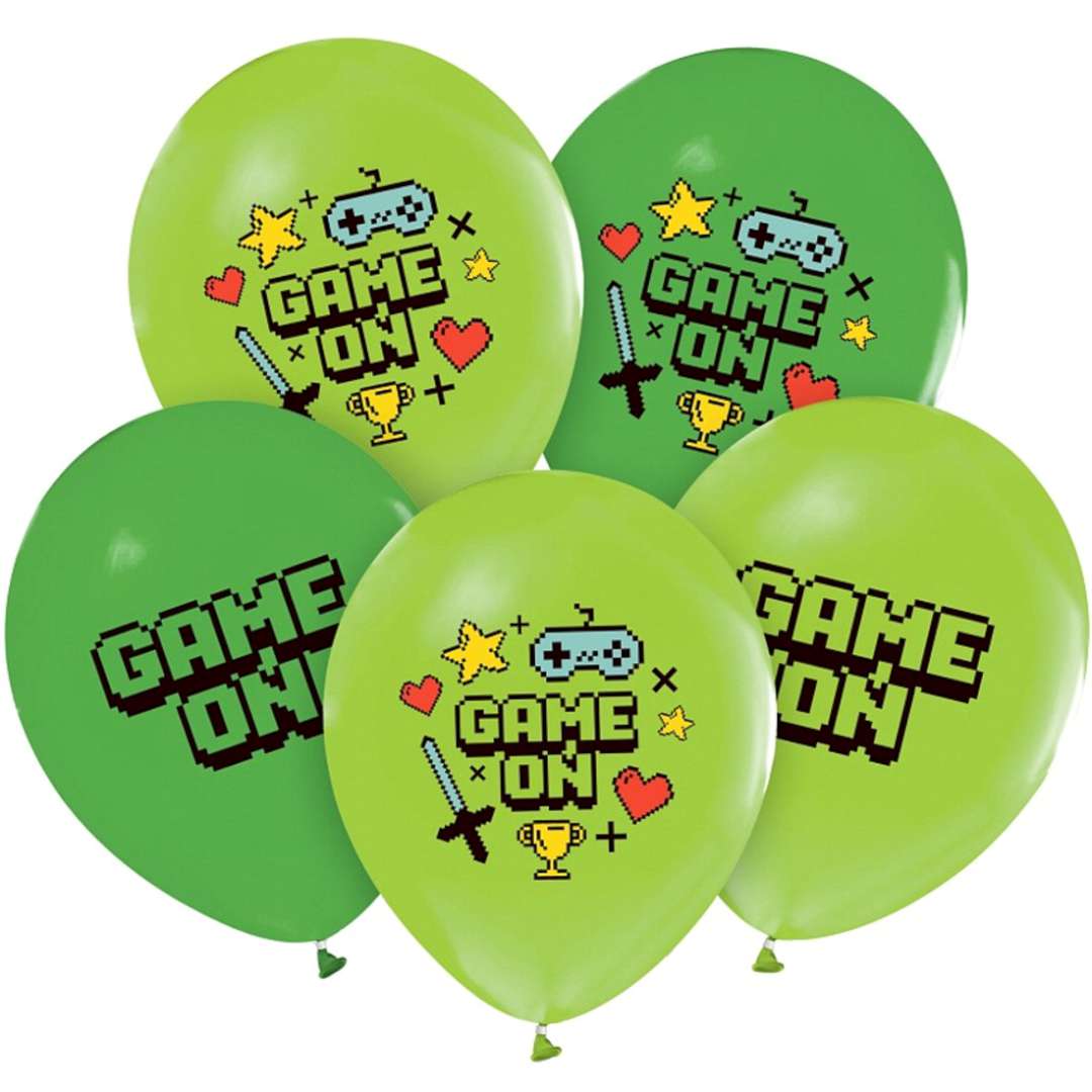 Balony Game On - Gaming Party GoDan 12 5 szt