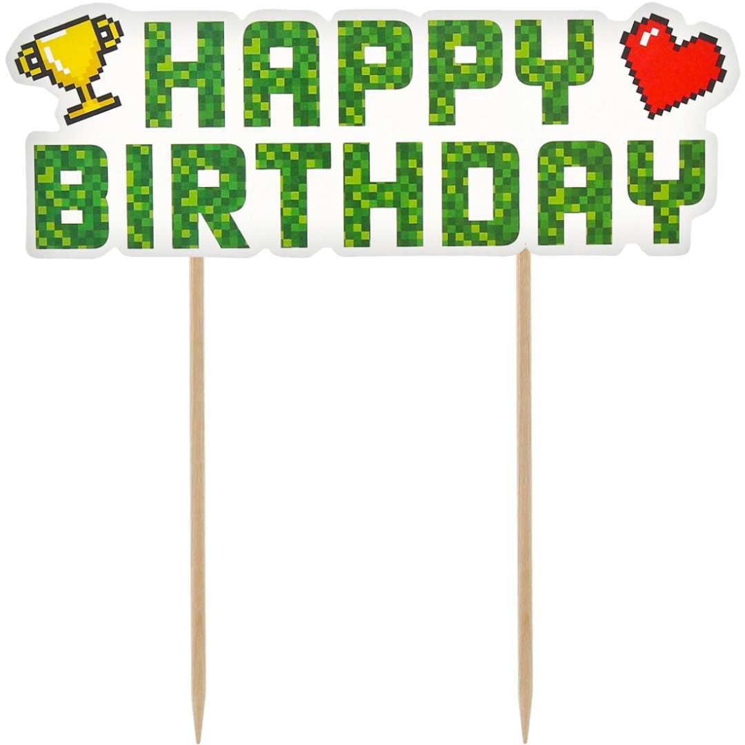 Topper papierowy Game On - Happy Birthday Godan 145 cm
