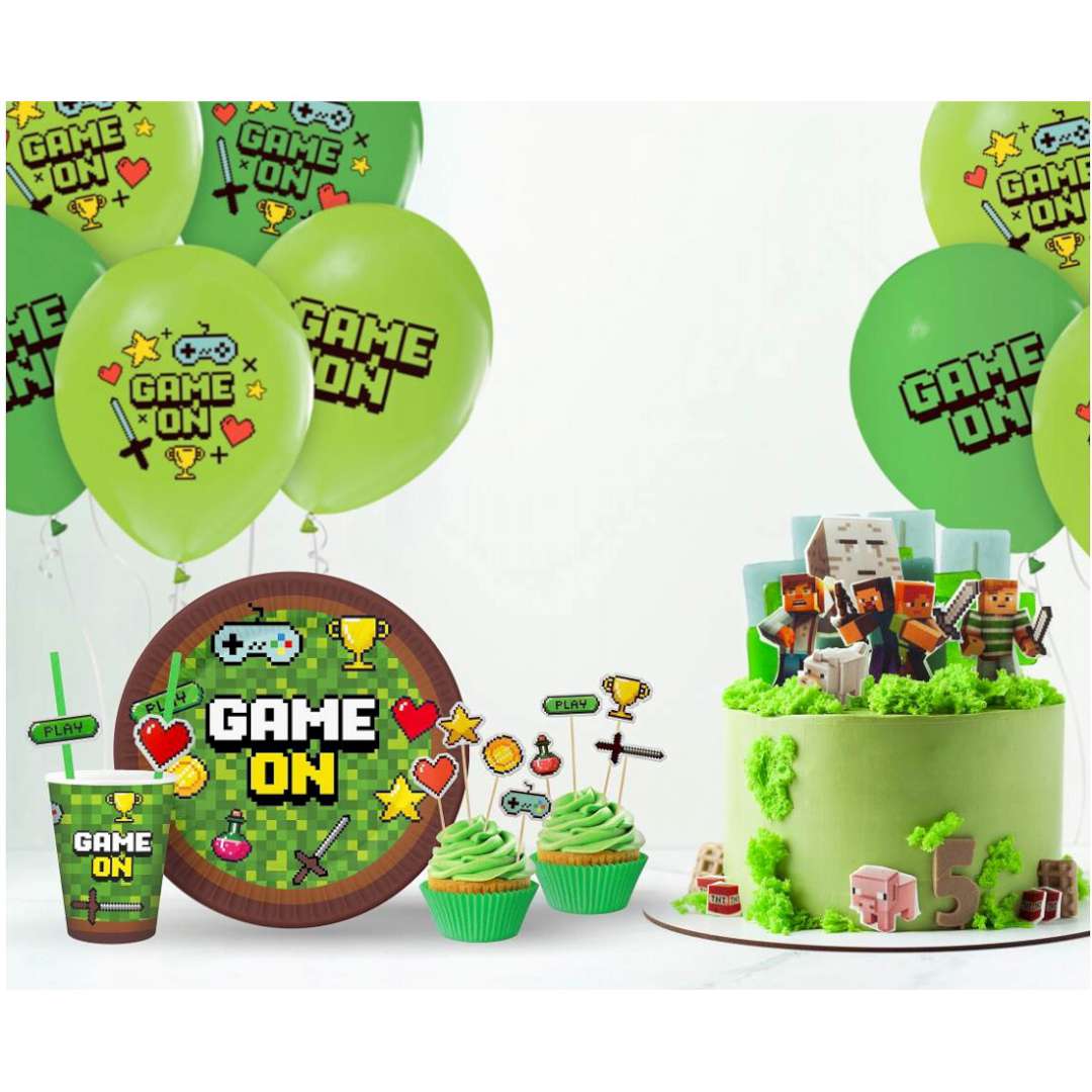 Pikery Game On - Gaming Party Godan 8 szt