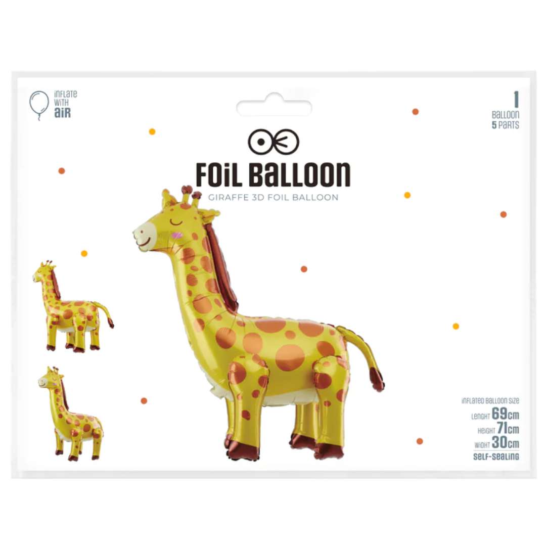 Balon foliowy Żyrafa stojąca PartyPal 28 SHP