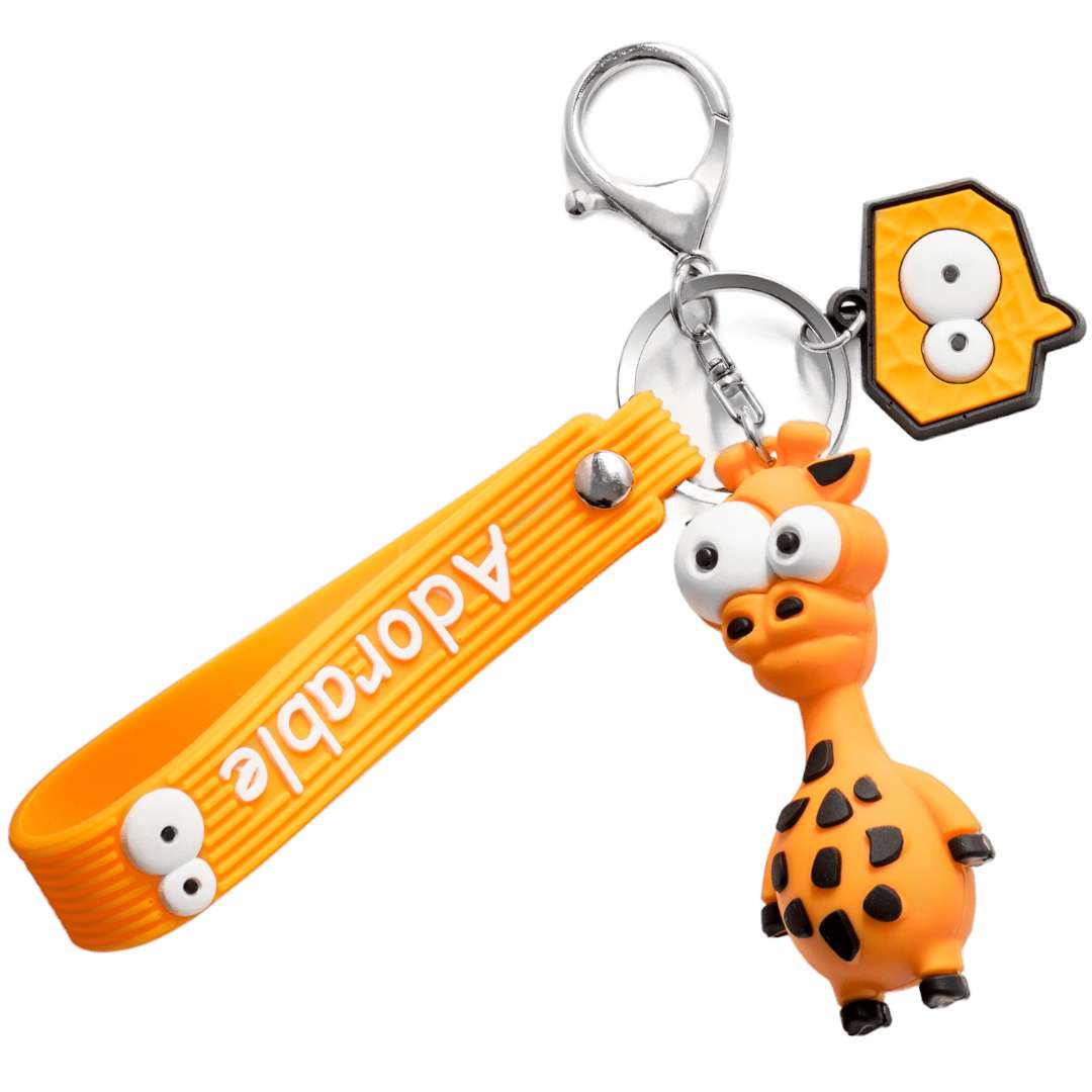 Brelok Żyrafa - Adorable pomarańczowy GadgetMaster