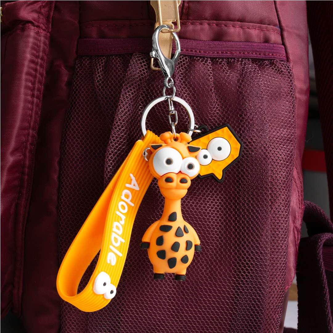 Brelok Żyrafa - Adorable pomarańczowy GadgetMaster