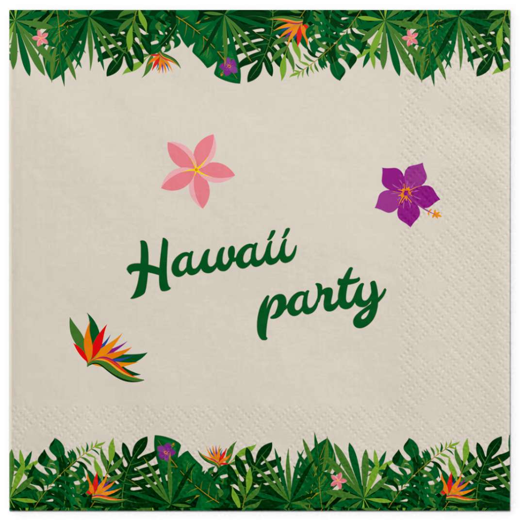 Serwetki Hawaii Party Congee 33 cm 20 szt