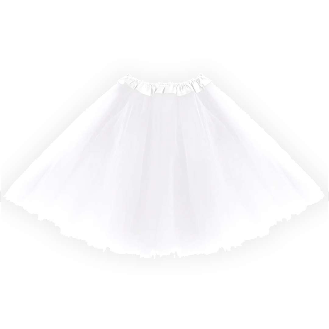 Spódniczka tutu Classic biały PartyPal 30 cm