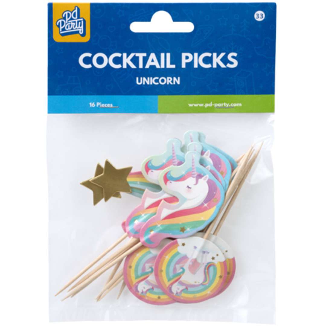 _xx_Cocktail picks - Unicorn