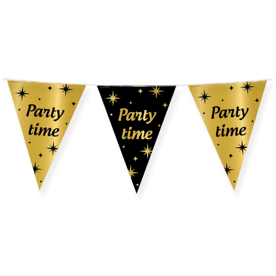 Baner flagi Party Time! - Classy Party 10m PD-Party