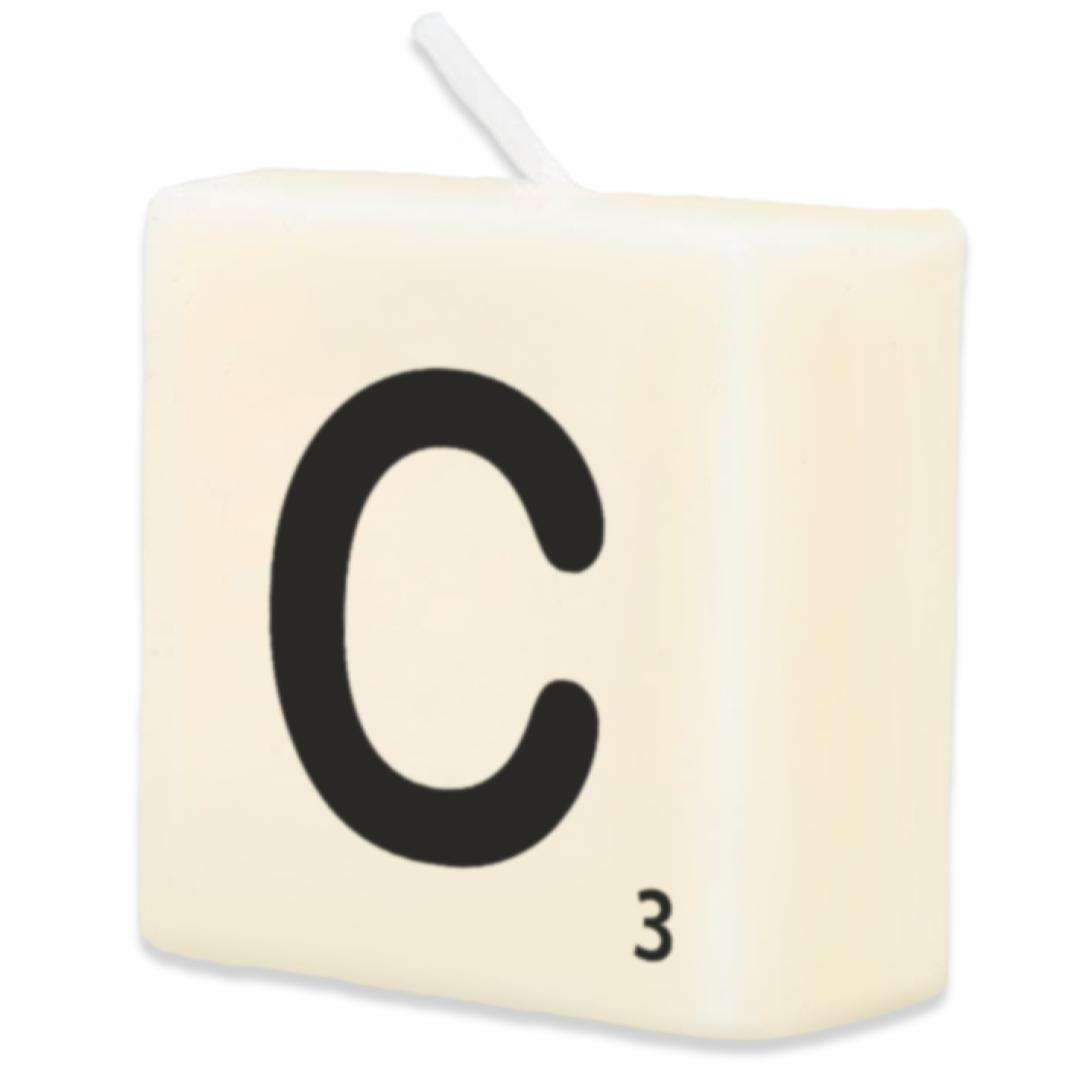 _xx_Letter candle - C