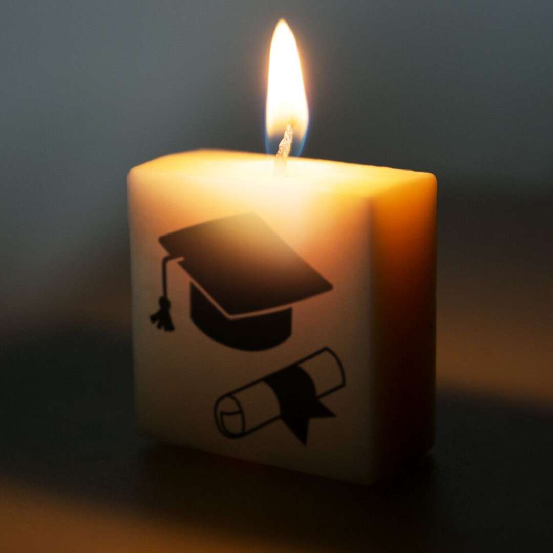 _xx_Letter candle - Graduated