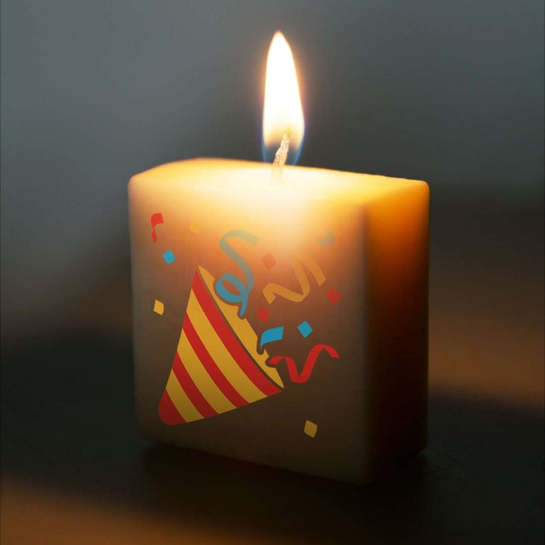 _xx_Letter candle - Party