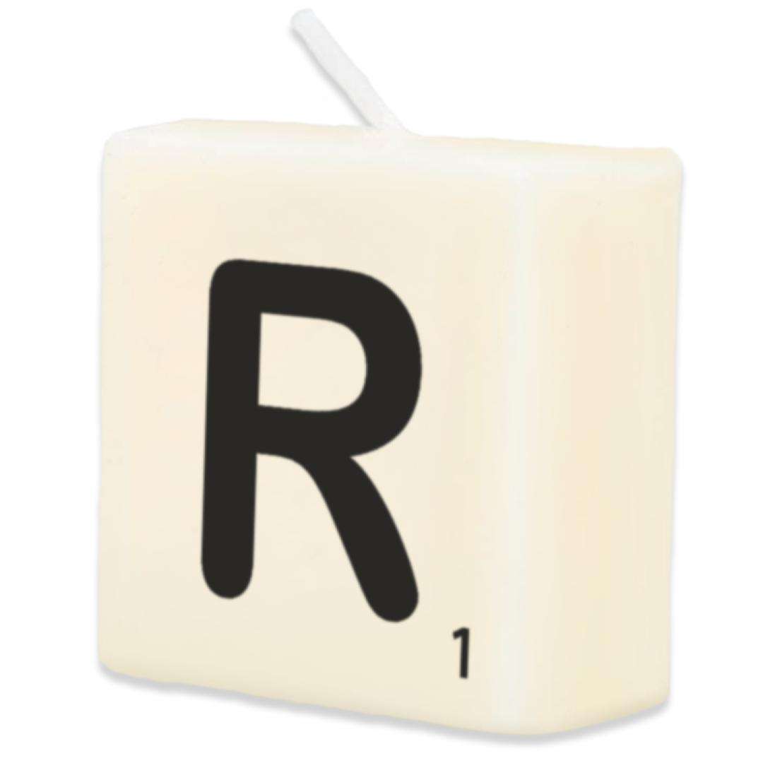 _xx_Letter candle - R