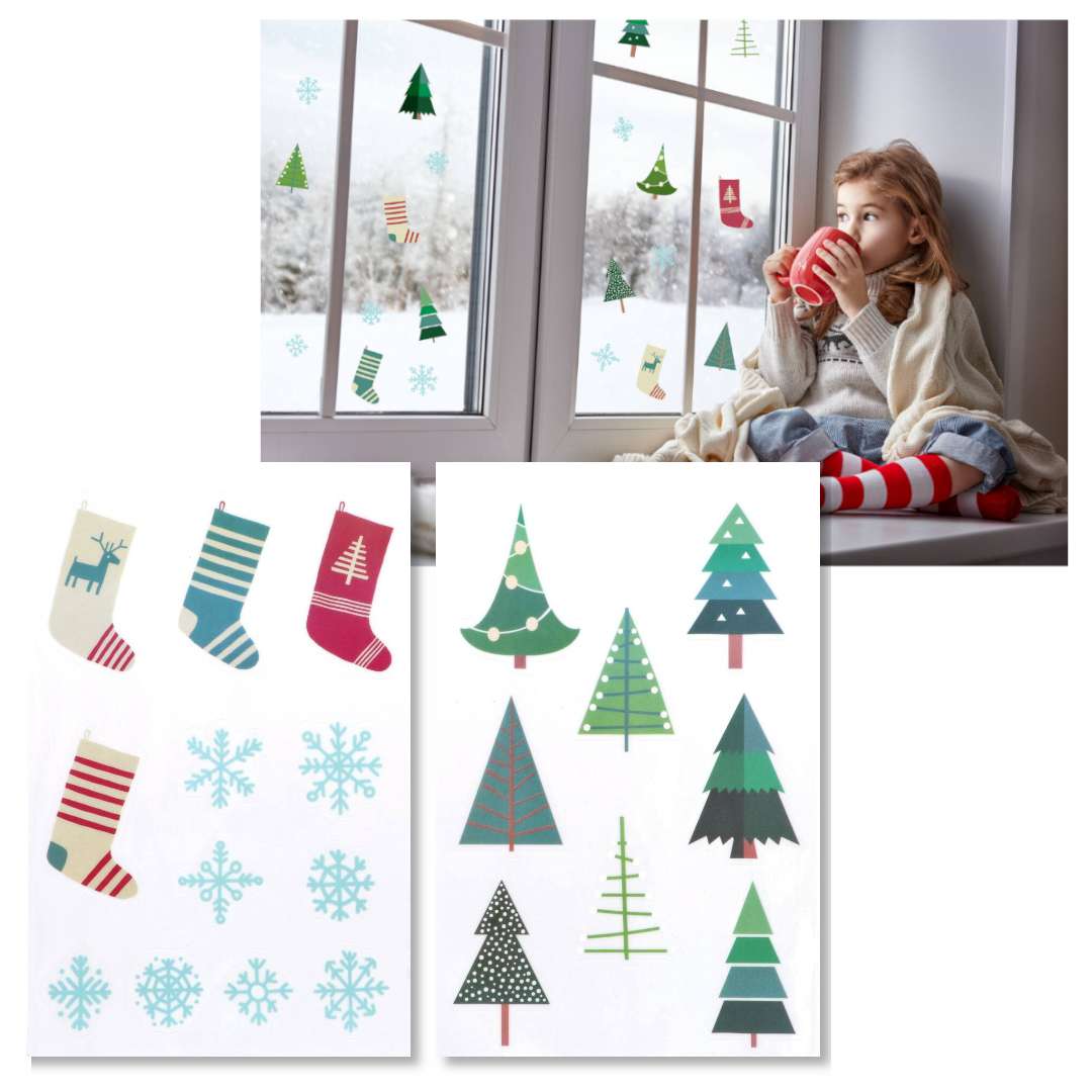 _xx_Window stickers - Winter - Holly Jolly