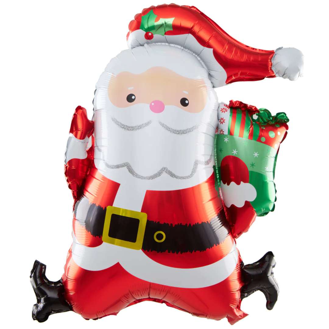 Balon foliowy Święty Mikołaj z Prezentami PartyPal 31