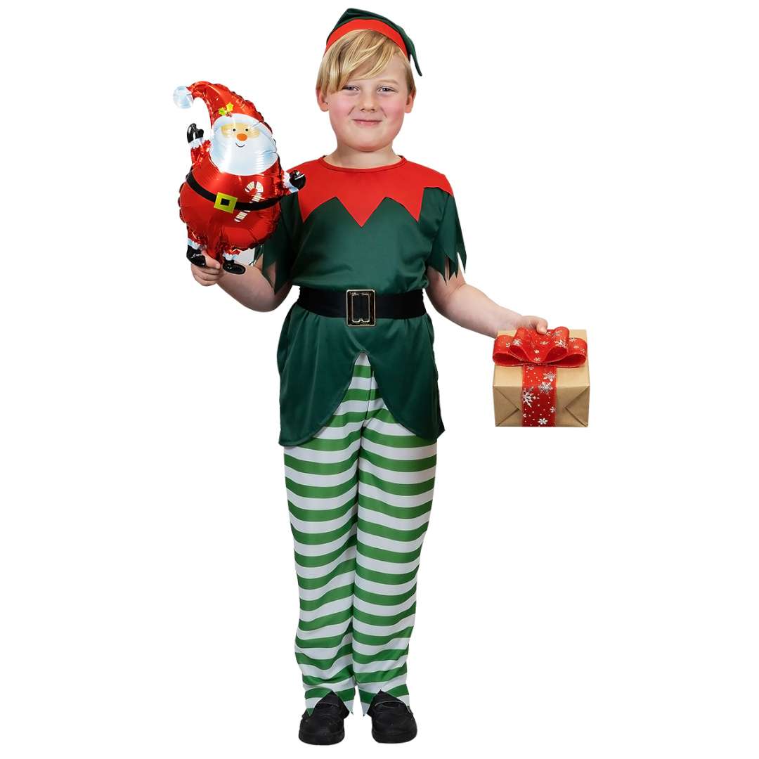 Strój dla dzieci Elf - Pomocnik Mikołaja Arpex rozm. 130-140 cm