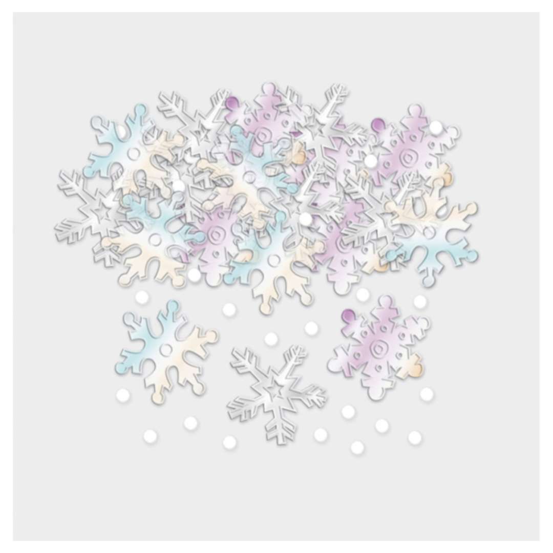 _xx_Confetti Snowflakes Iridescent14 g