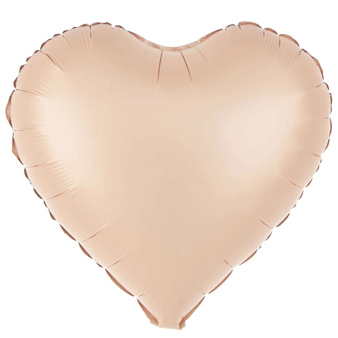 Balon foliowy Serce karmelowy PartyPal 18 HRT