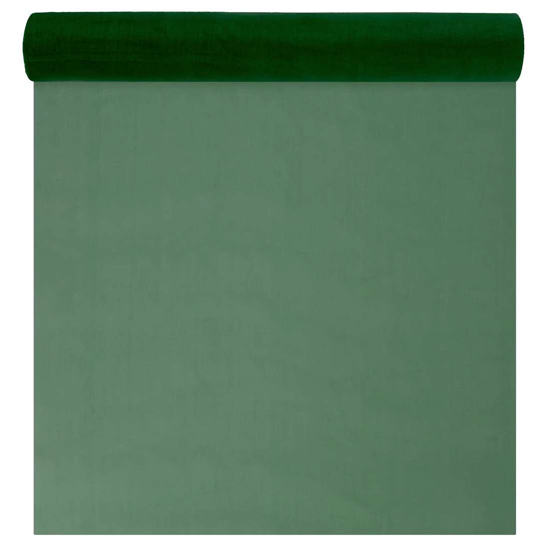 Organza Gładka zielony ciemny PartyPal 036 x 9 m