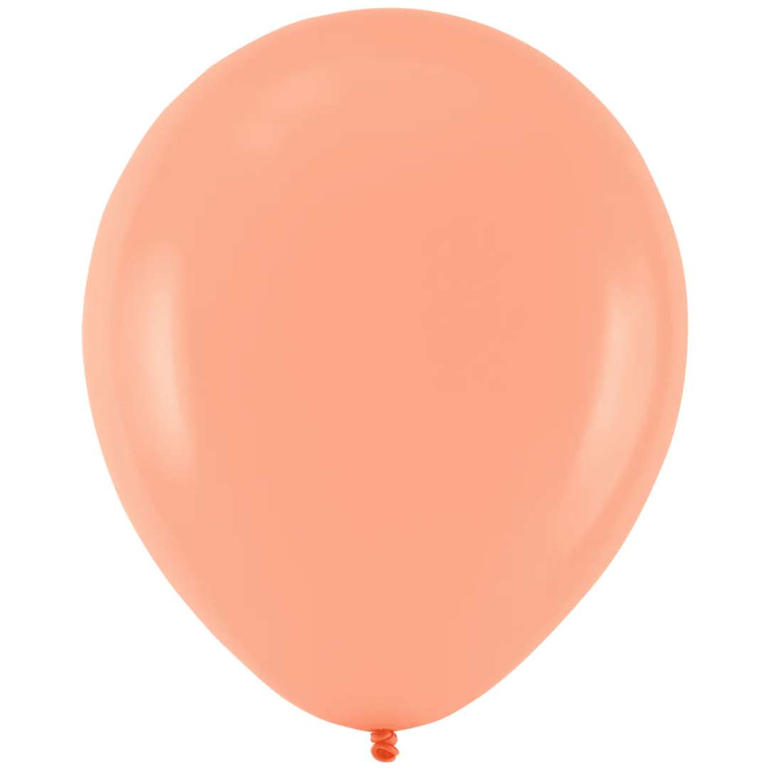 Balony Pastelowe łososiowy PartyPal 12 100 szt