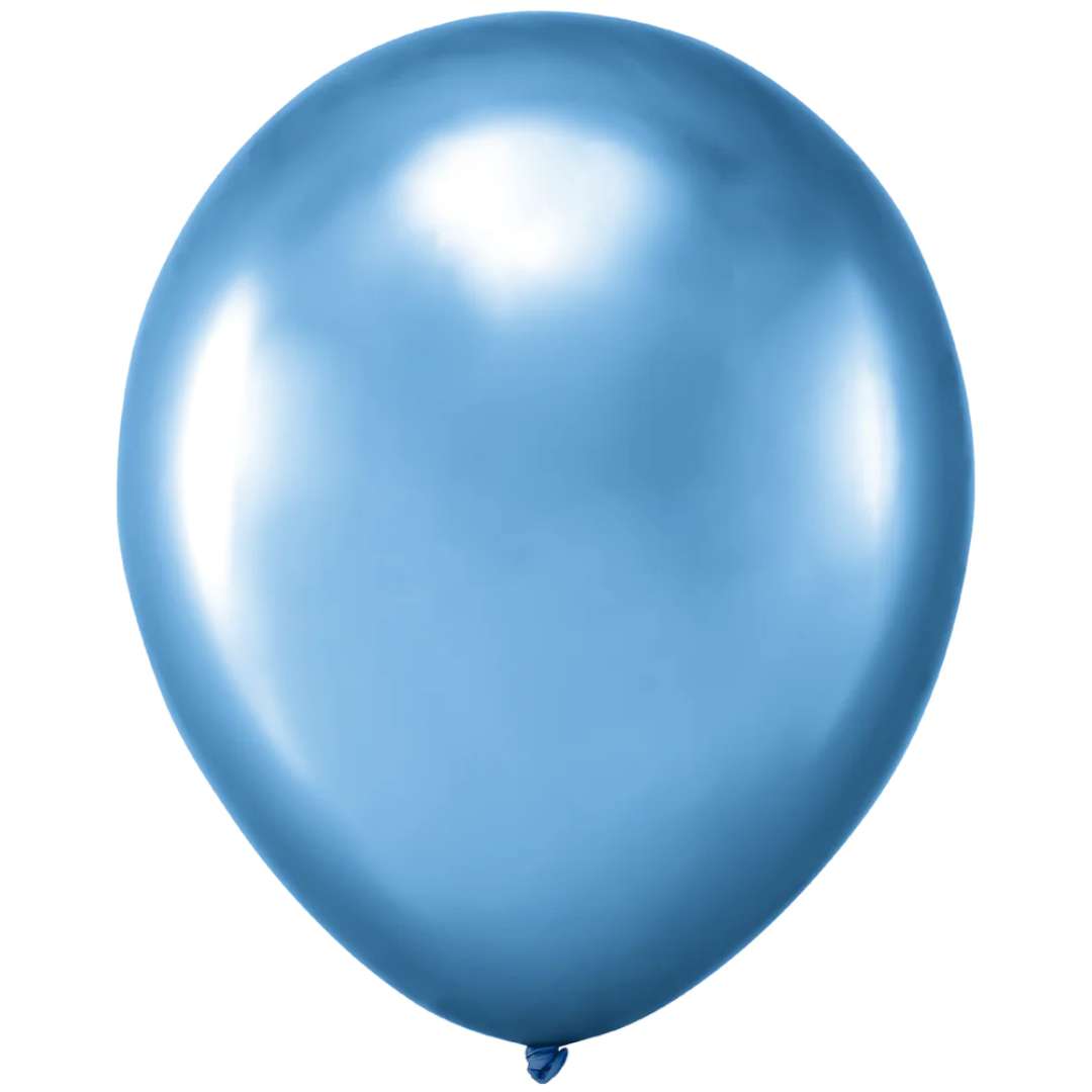 Balony Chrom niebieski PartyPal 10 10 szt