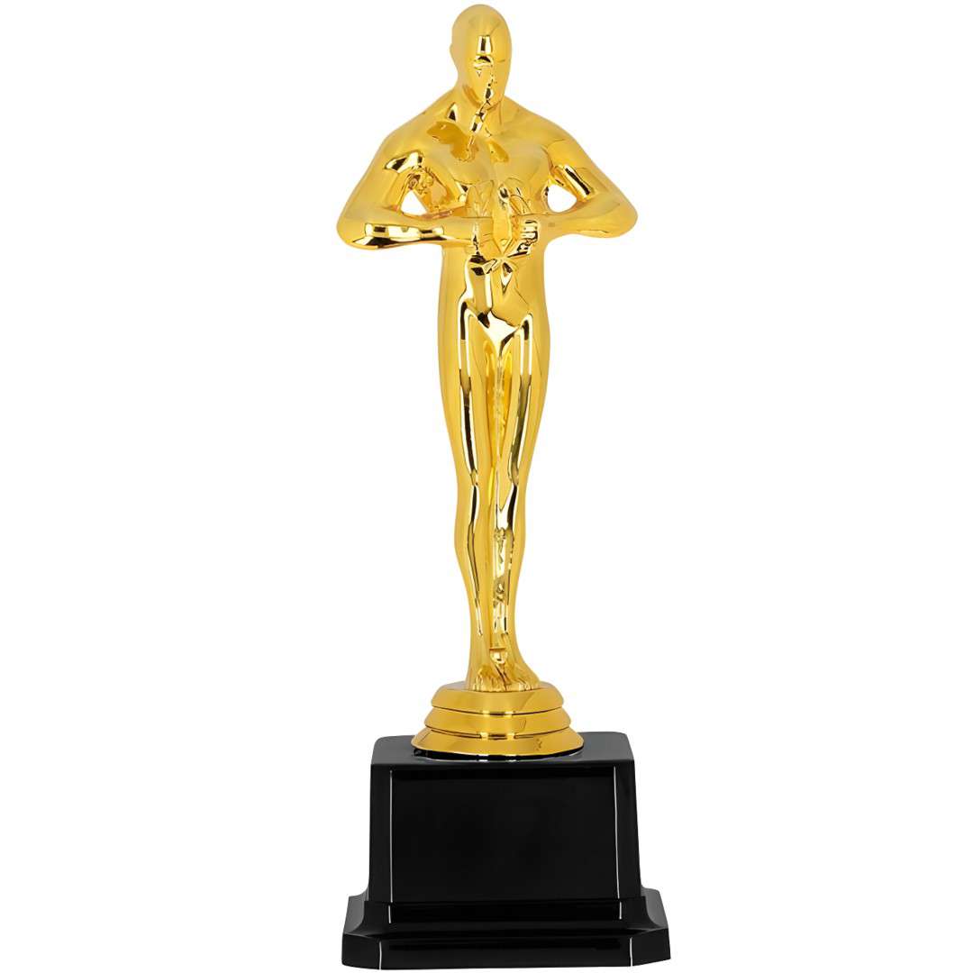 Statuetka Trofeum - Nagroda Akademii Filmowej złoty Boland 21 cm