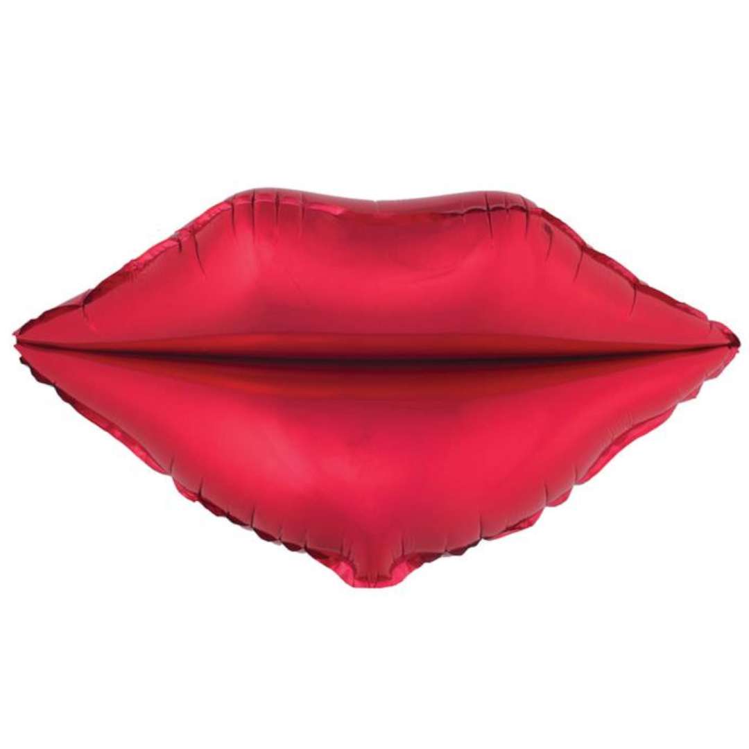 Balon foliowy Usta czerwony FunnyFashion 21 SHP