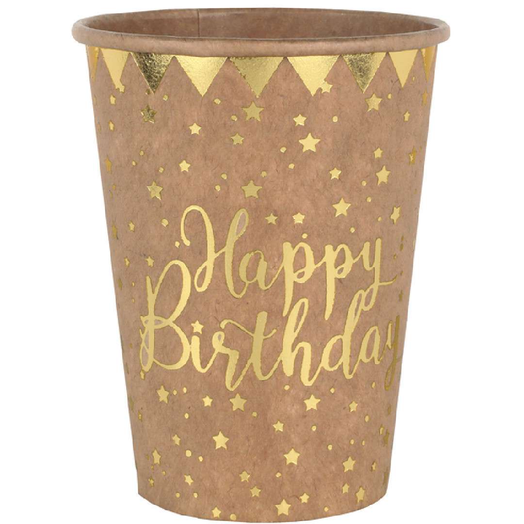 _xx_Metallic Happy Birthday cup kraft