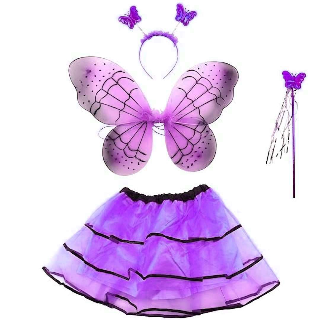 Strój dla dzieci Motylek fioletowy Tropic rozm. 98-128 cm